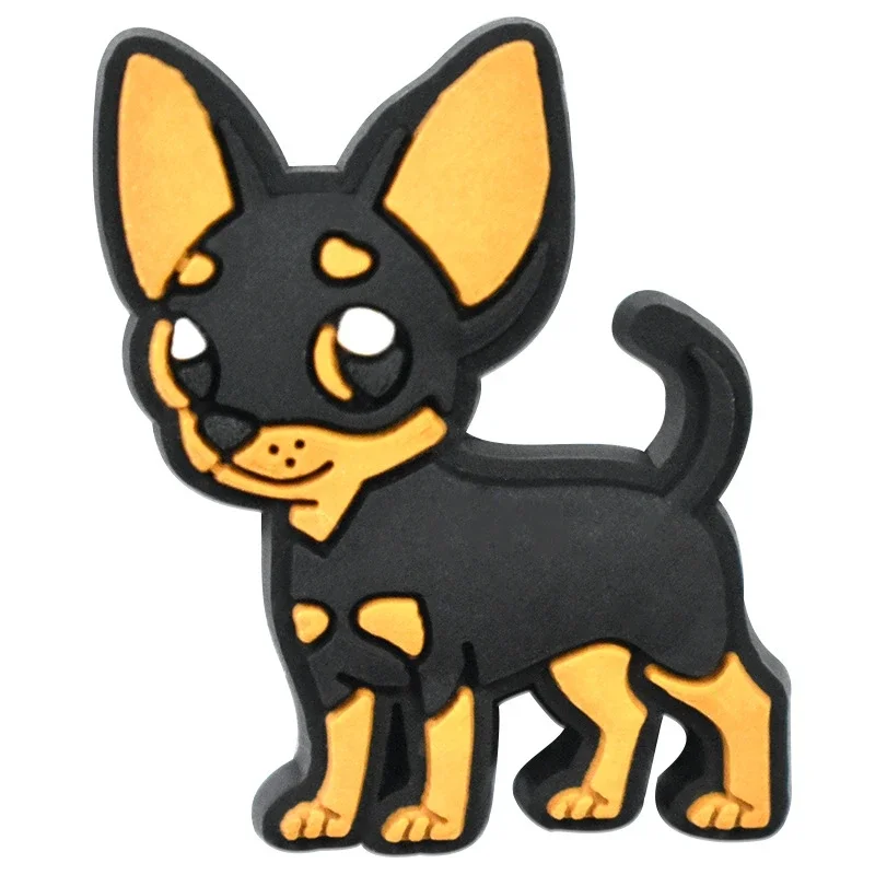 إكسسوارات أحذية جديدة على شكل كلب لكركس صنادل نسائية دبابيس نعال إكسسوارات ديكور أحذية شارات للأطفال والفتيان والفتيات والرجال - 3