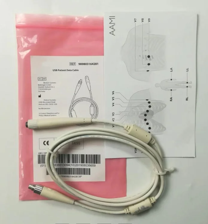 

For PHILIPS Original USB Patient Date Cable REF: 989803164281