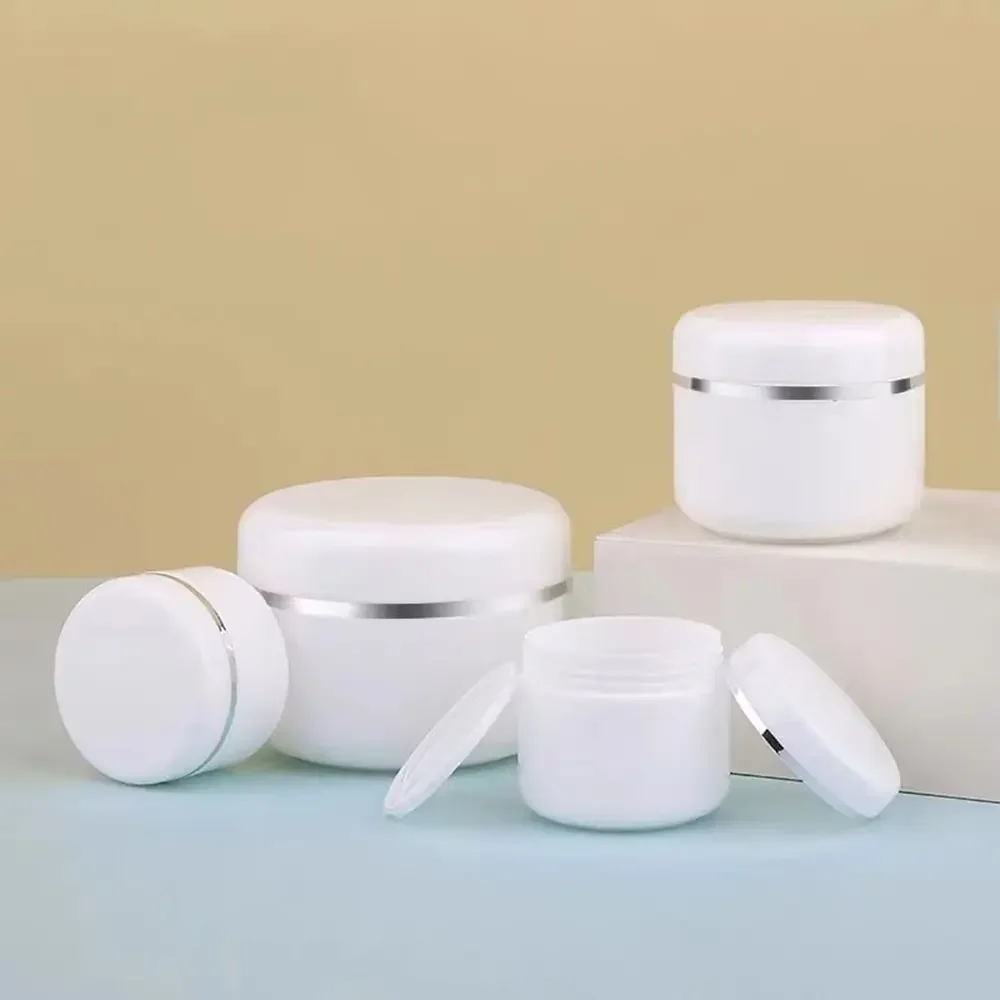 Empty Sample Jars Travel Storage with Lids Cream Lotion Box Makeup Pot Jar Round Ointments Bottle Cosmetic Containers Cases