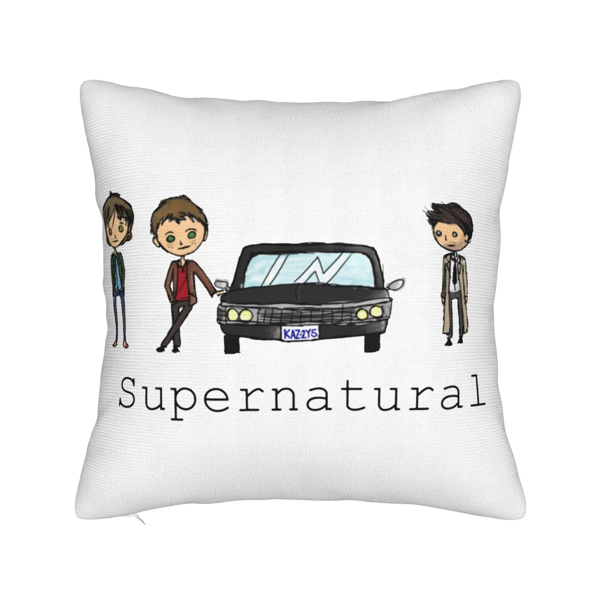 Supernatural Pillowcase Printing Polyester Cushion Cover Decoration  Throw Pillow Case Cover Chair Drop Shipping 40*40cm