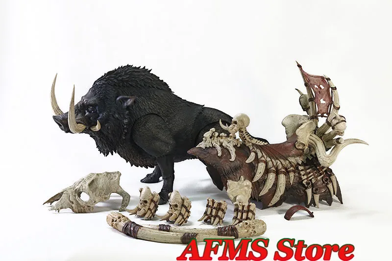 D20 Studio 1/12 Scale Collection Figure Boar Bone Spurs Ancient animals Fit 6-7 Inch Action Figure Doll Mount Model Removable