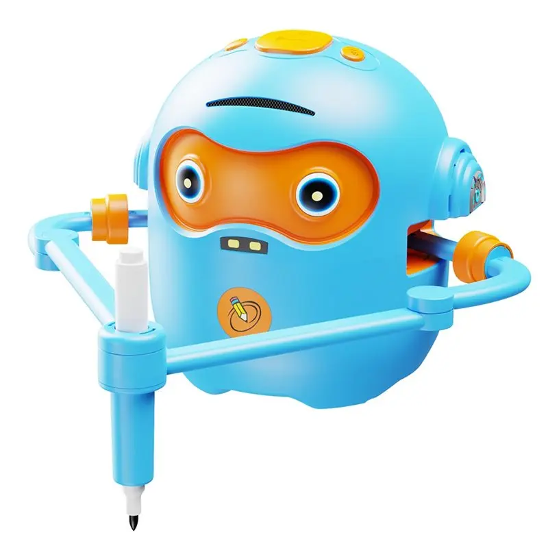 

Exquisite-Kids Drawing Robot Educational With Voice Guidance 100 Learning Cards Automatic Sketching Machine