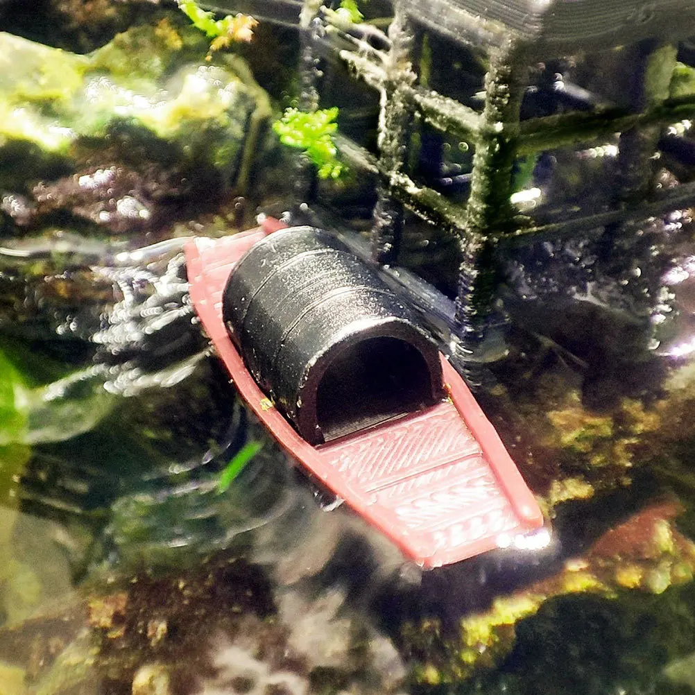 2 pçs mini barco de pesca rústico marinho micro paisagem ornamento para desktop bonsai decoração escritório em casa mesa