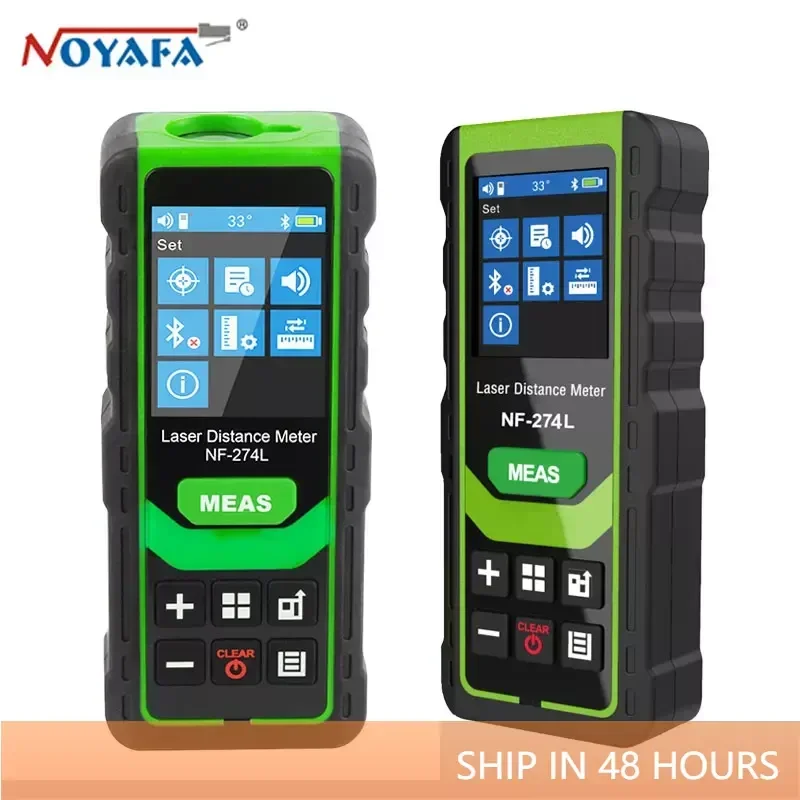 

NOYAFA NF-274L Laser Rangefinder 60m 80m100m Hunting Rangefinder Range Finder Tools Laser Tape Distance Meter/Ruler Rechargeable