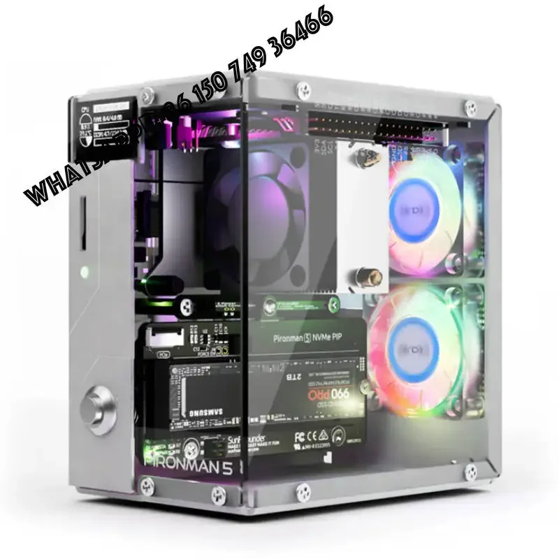 Chipboard Pironman 5 Nvme M.2 Ssd Pcie Mini Pc Case for Raspberry Pi 5 ( Online Documents )