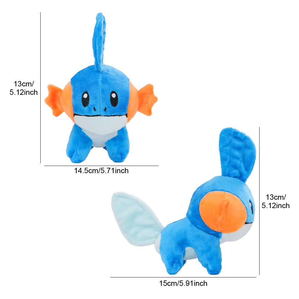 Pokemon Jigglypuff Mudkip Weedle Pidgeotto Plüschtiere Anime Stofftiere Scorbunny Oshawott Caterpie Gengar Snorlax Plüschpuppen