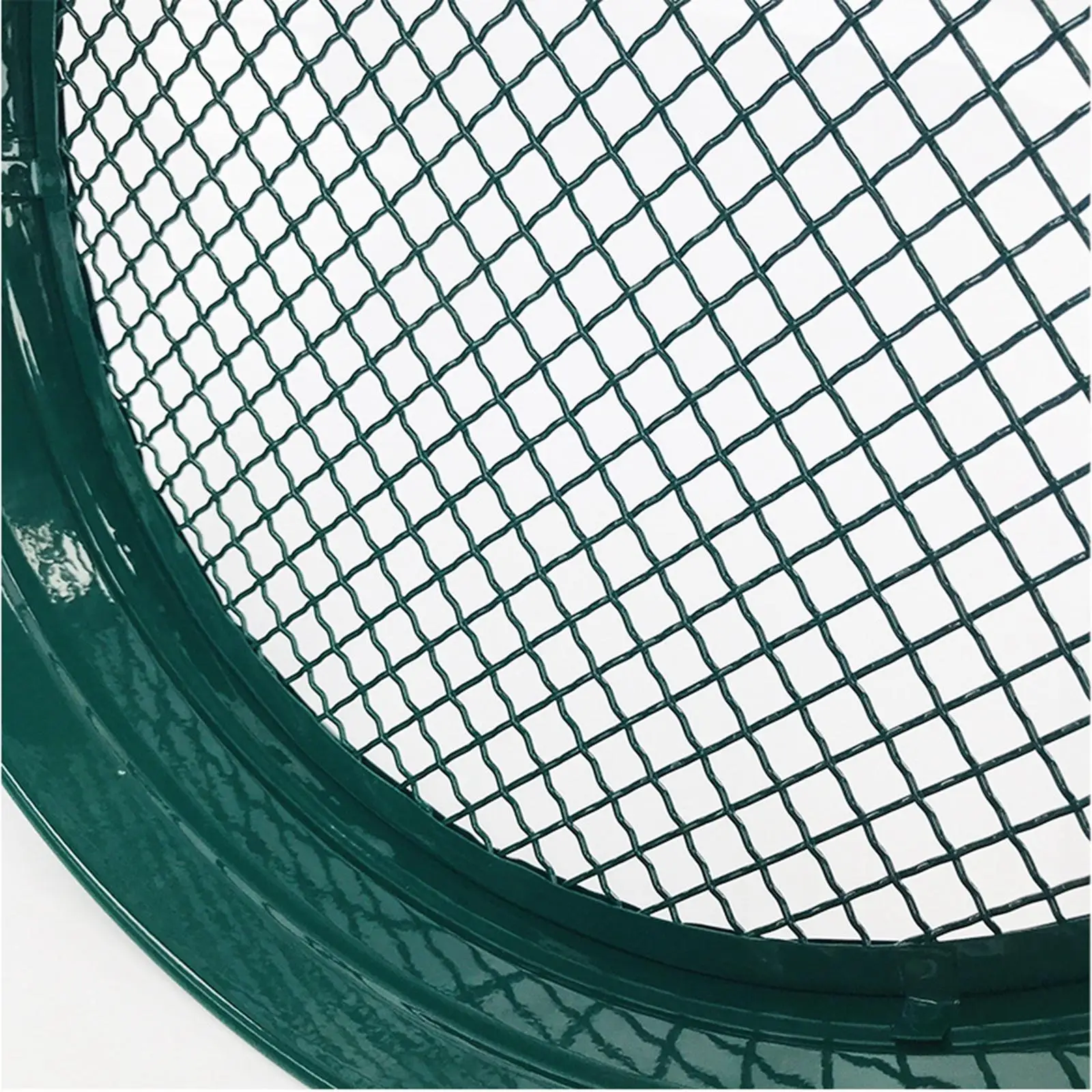 Metal Garden Riddle Sieve with 3 Interchangable Mesh Multipurpose Differing Hole Sizes for Gardening Enthusiast Lightweight