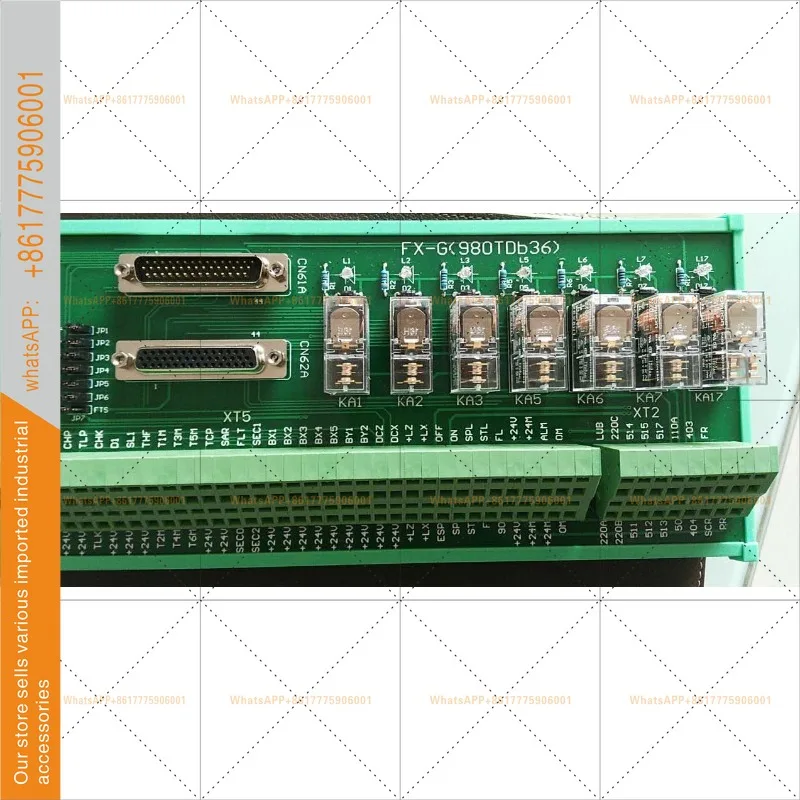 Guangzhou CNC System IO Adapter Board IO Relay Board Splitter with 7 Relays 980TDB36