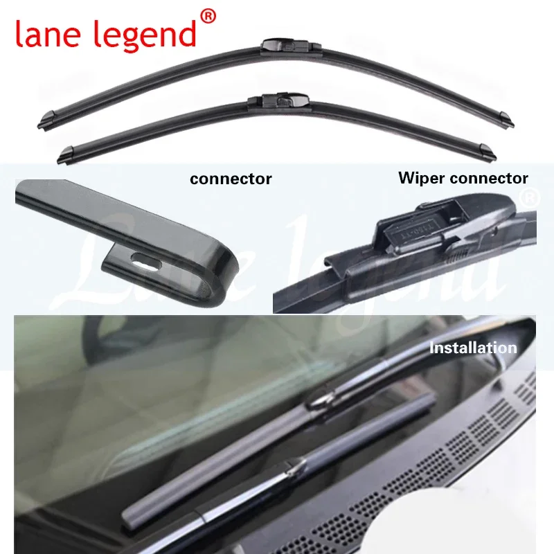 Car Wiper Front Wiper Blades For Honda Civic 8 European 2005-2011 Hatchback Windshield Windscreen Window Car Rain Brushes 26\