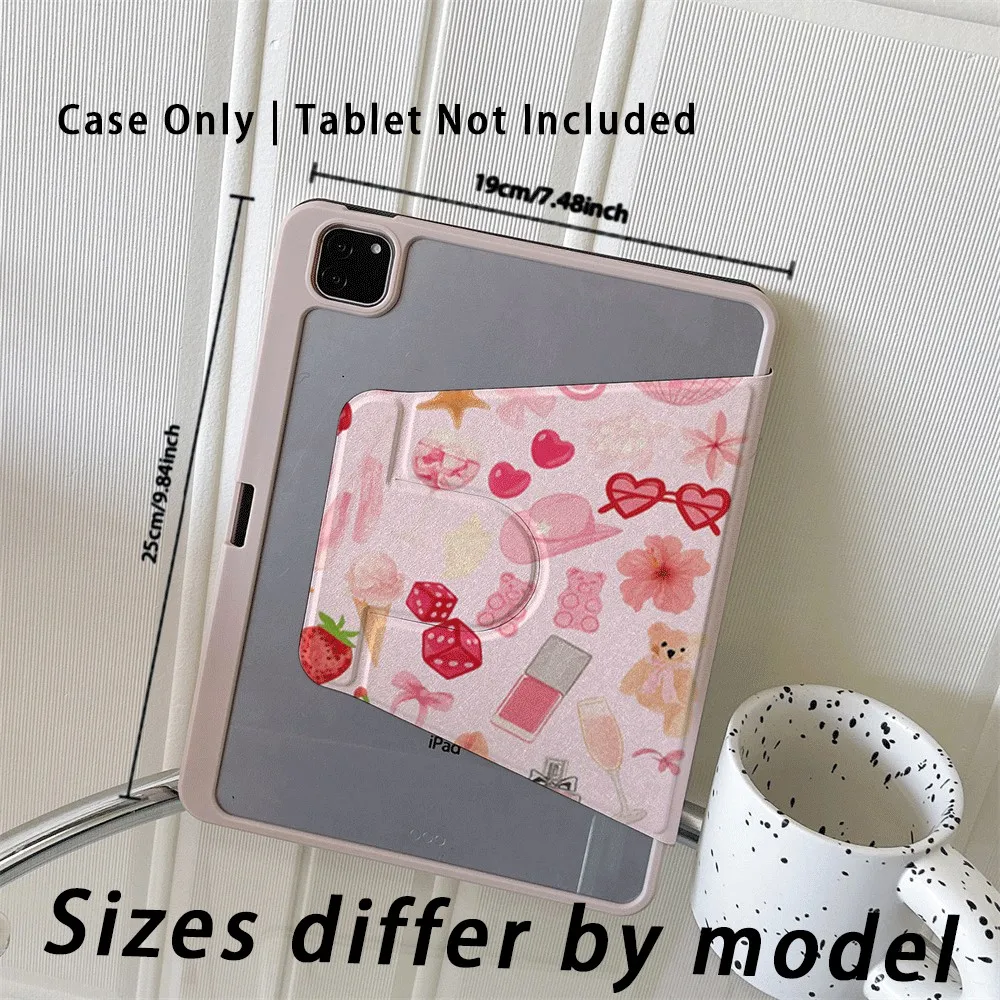 حافظة سامسونج باد، 360 °   حافظة دوارة لحماية وسادتك: متوافقة مع سامسونج لجهاز Galaxy Tab A8/A9 plus/S6 Lite/S7