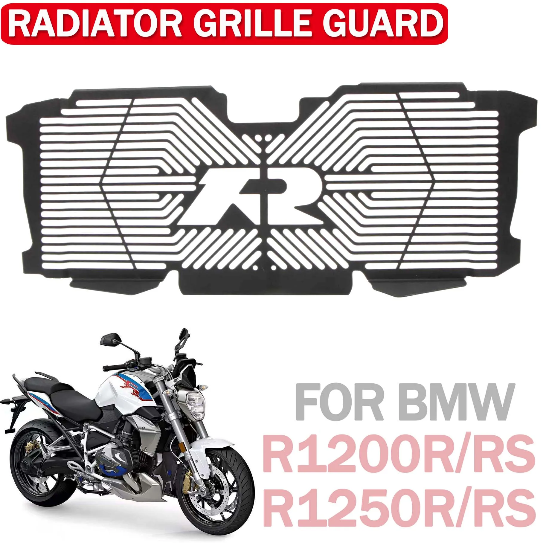 

For BMW R1200R R1200RS R1250R R1250RS R1200 R1250 R 1200 1250 R RS Motorcycle Radiator Grille Guard Cover Protector Accessories