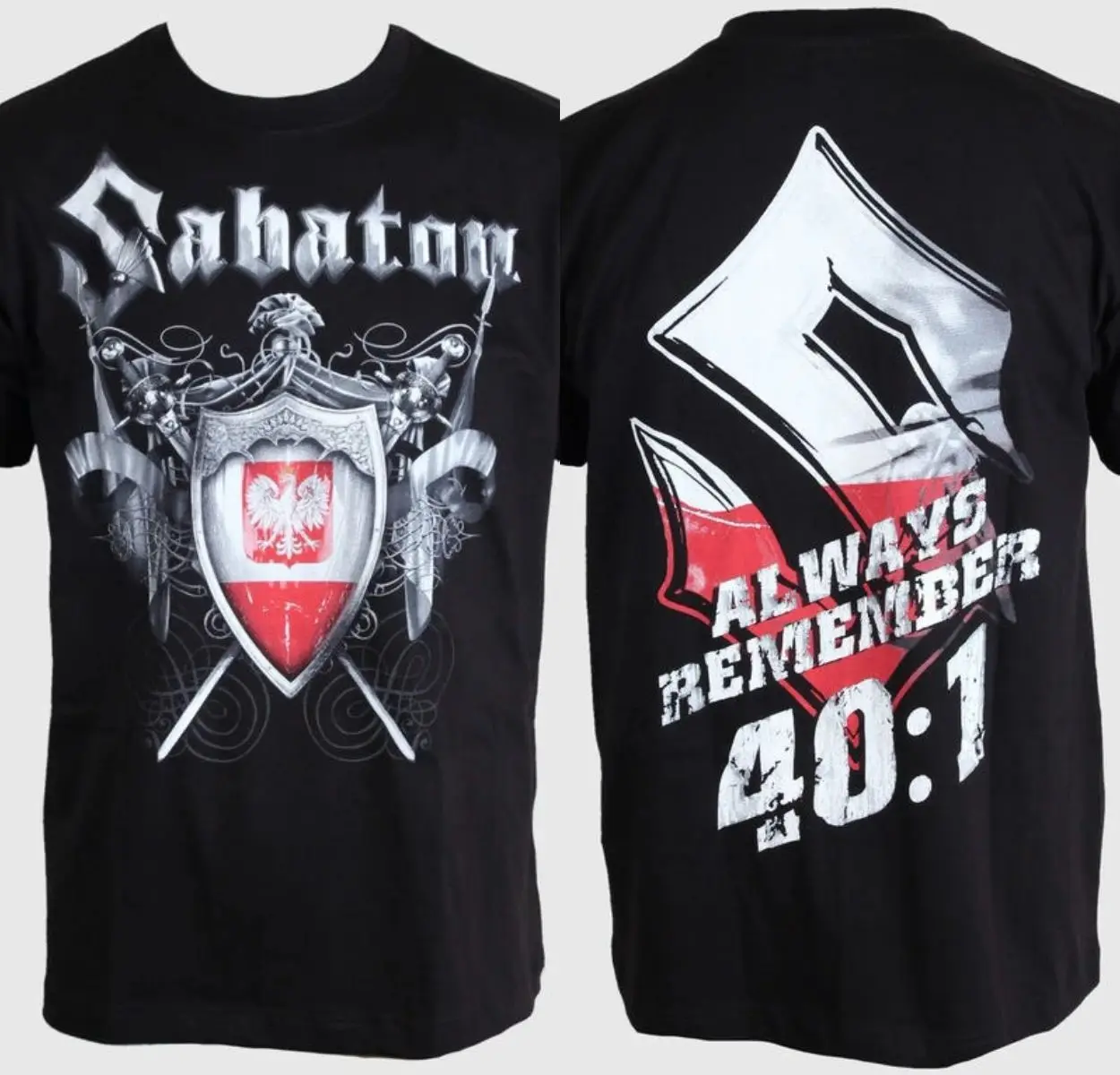 Sweden Fallon Sabaton Metal Rock Band Sliksing Peripheral Tops Men women Cotton Loose Soft Short Sleeve Breathable Female Male