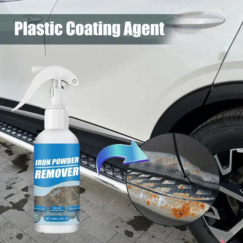 Rust Remover For Tile Rust Dissolver Rust Cleaner Rust Removal Car Cleaning Supplies Multifunctional 100ml Rust Remove Spray