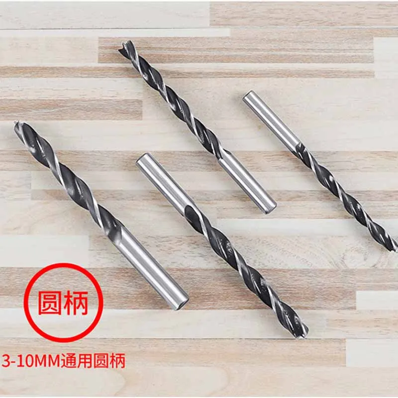 3-16Mm Hoge Carbon Staal Ronde Schacht Twist Drie Brad Punt Boor Multi-Size Hout Houtbewerking tool