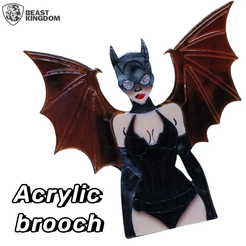 

Периферийные устройства из фильма «Королевство зверей Бэтмена», креативная ниша, акриловая брошь, значок, школьная сумка, аксессуары, кулон, оптовая продажа