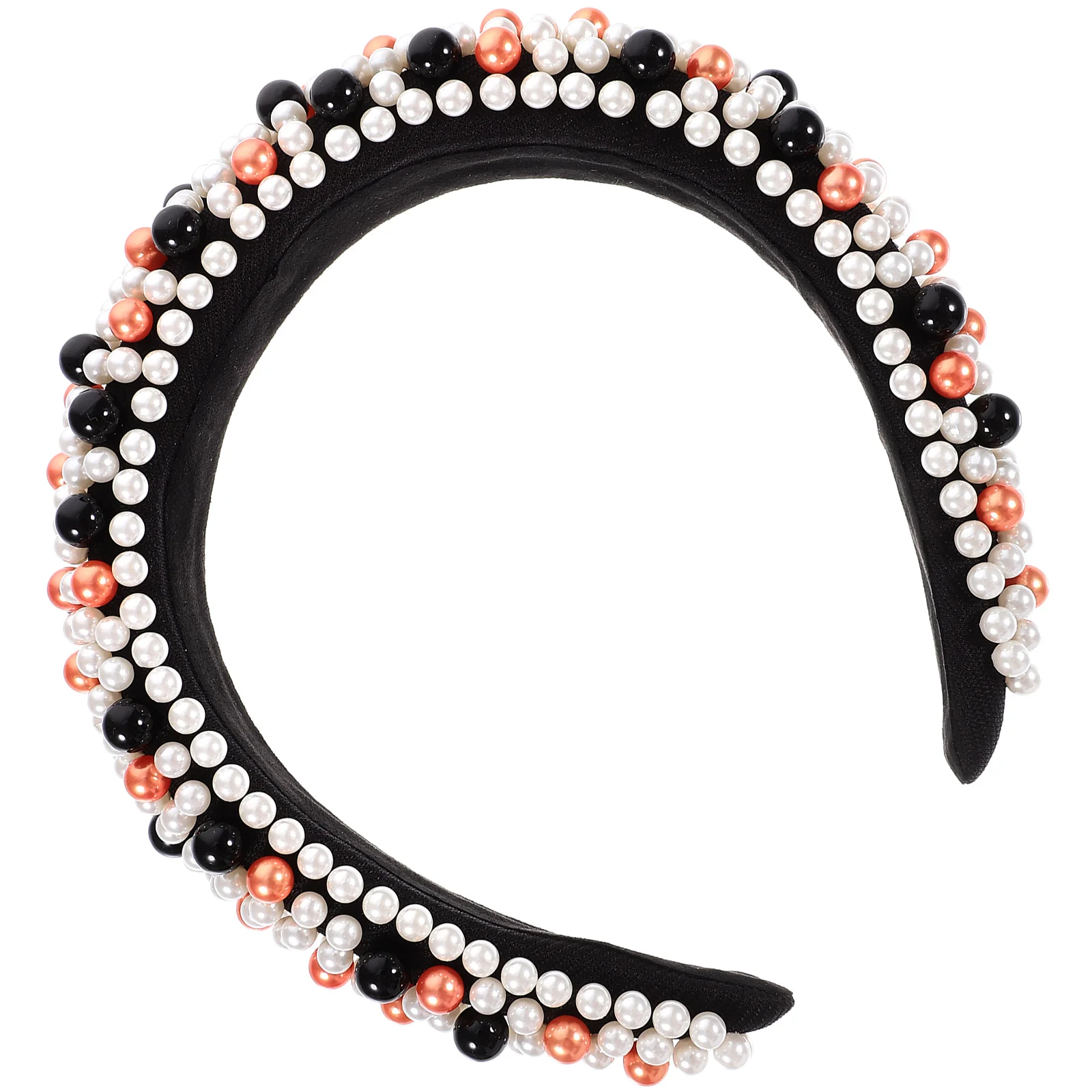 

Pearl Headb Women Hair 4cm Wide Christmas Accessories Girls Plastic Bride Styling Tools Beach Parties Festivals