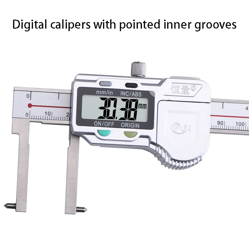 Boutique Digital Display Inner Slot Caliper Electronic Card Slot 150/200/300mm0.01 Circlip Slot Inner Hole Ruler Graphics Card