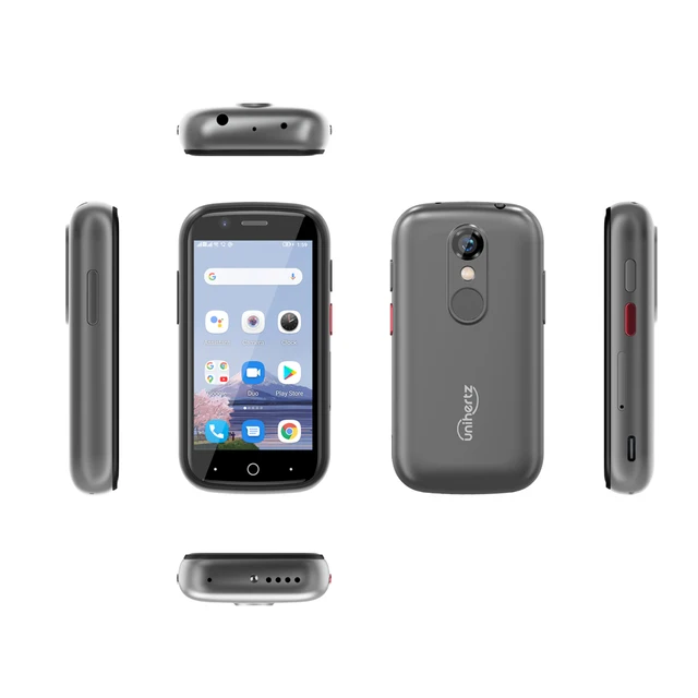 In Stock Unihertz Jelly 2E Mini Smartphone Android 12 Unlocked 4GB 64GB Global Version Mobile Phone 2000mAh 16MP 4g Cellphones