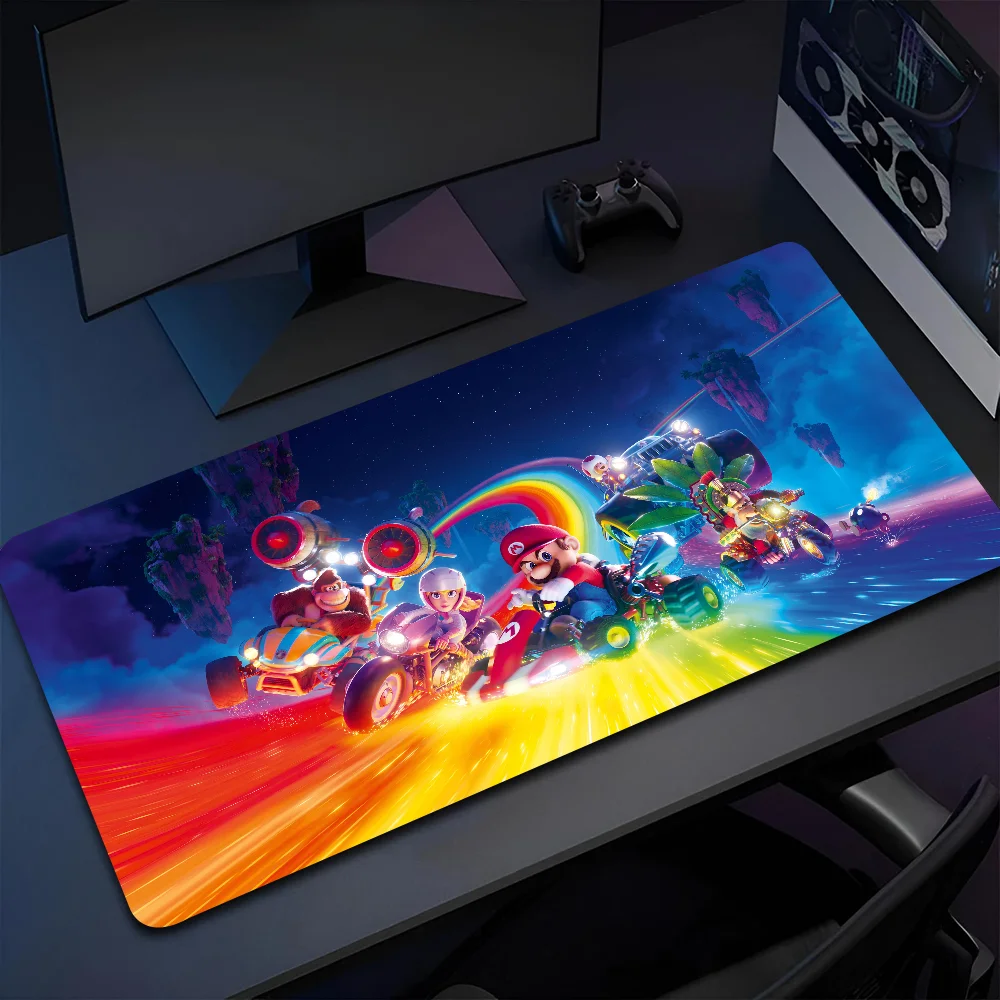 

1PC S-Super M-Mario'S Anime Non-slip Mouse Pad Suitable For Office Computers Laptops E-sports Game Desk Mats XXL Keyboard