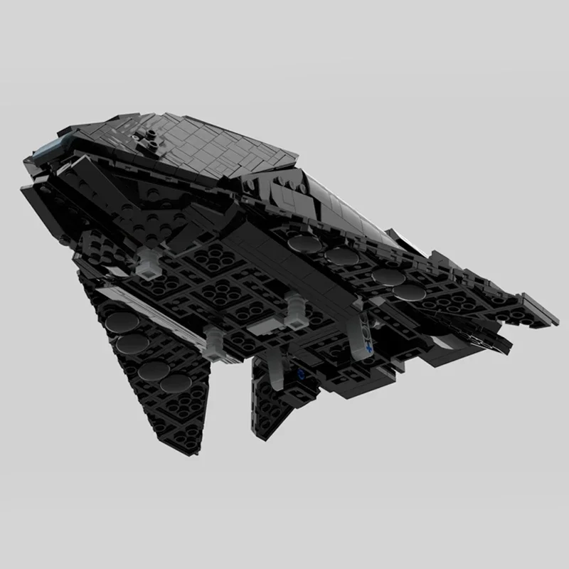 Moc-bloques de construcción modulares para niños, juguete de ladrillos para armar nave militar de asalto, serie Dangerous Assault Ship, ideal para regalo