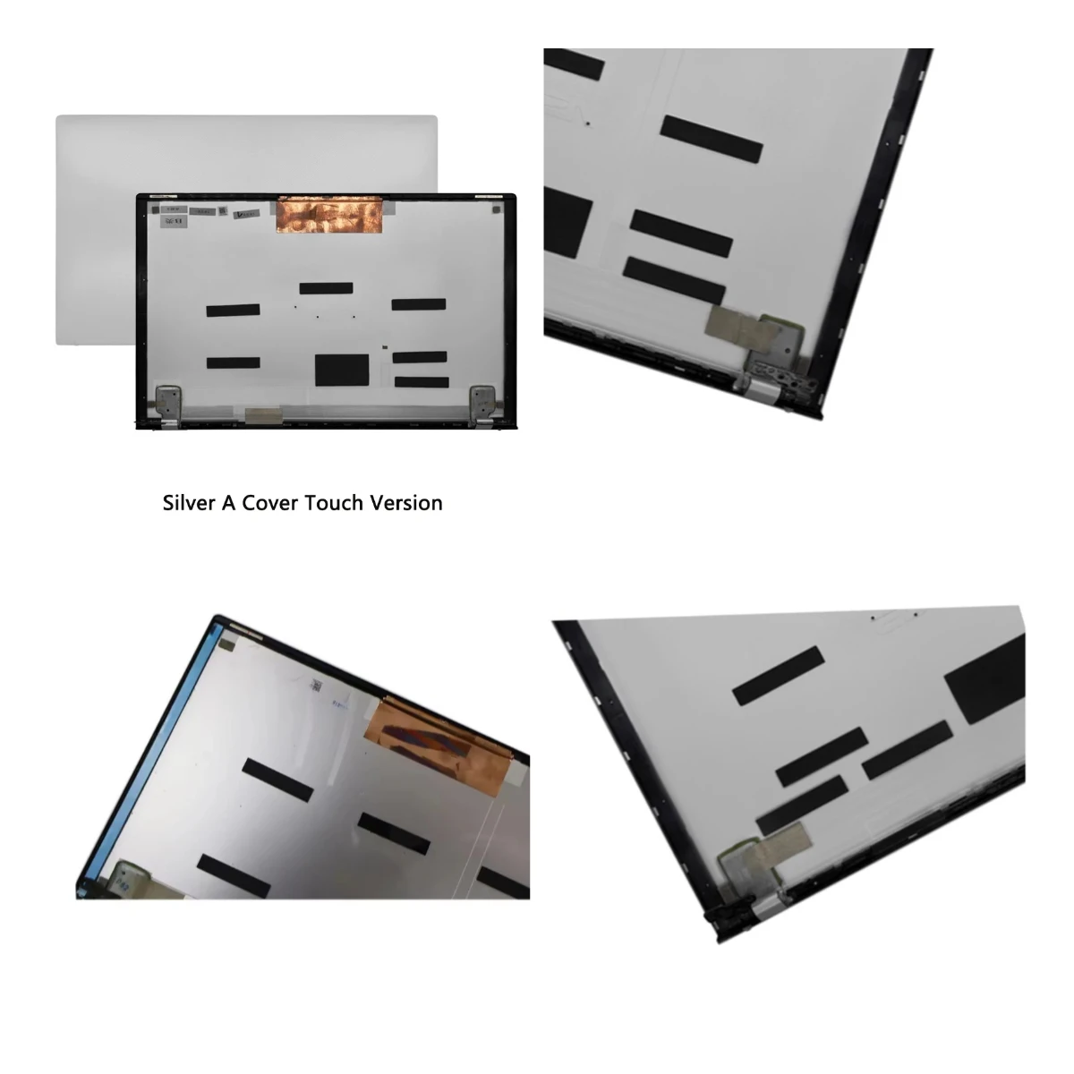 replacement cover for Zenbook 15 UX533 UX533FD UX534 UX534F UX534FA LCD screen back cover hinges touch version new silver