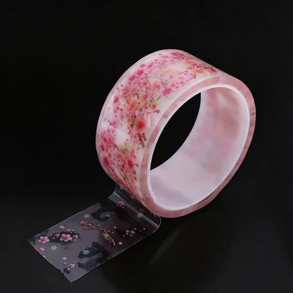Self Adhesive Kitchen Sink Waterproof Sticker Waterproof Mildew Strong Sealing Strip Tape Thickened Transparent Printing