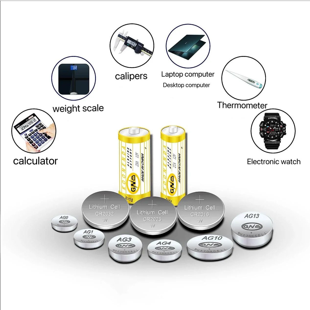 LR43W 386A Watch Battery 1.5V AG12 Button Battery Remote Control Battery