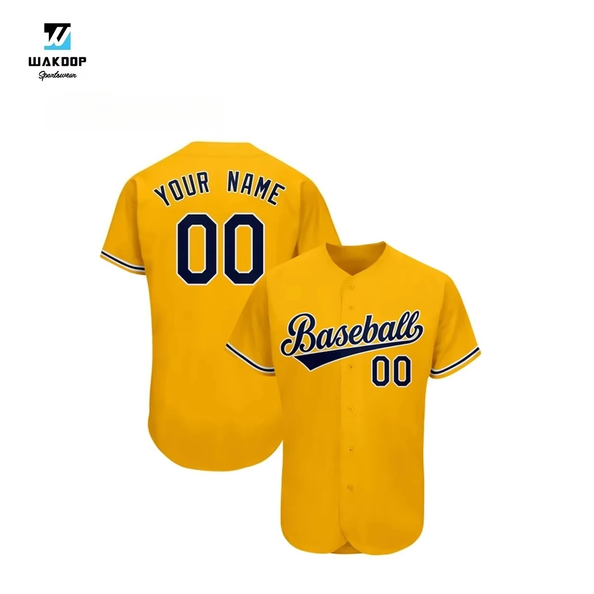 Personalized Baseball Jersey Streetwear Customized Baseball Shirt DIY Your Name Number Customize Jerseys With Sublimation
