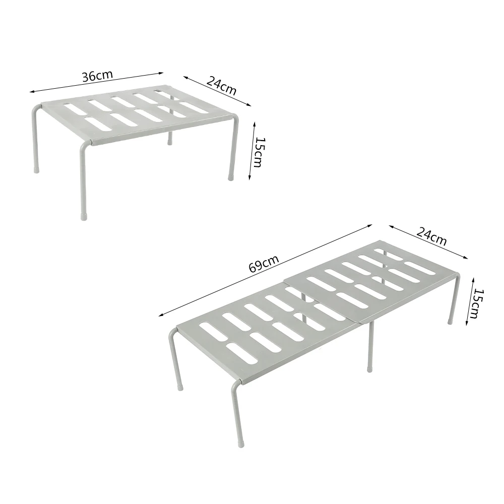 Scaffale da cucina retrattile Scarpiera a strati Scaffale salvaspazio Scaffale portaoggetti telescopico Scaffale per armadio da cucina per uso domestico