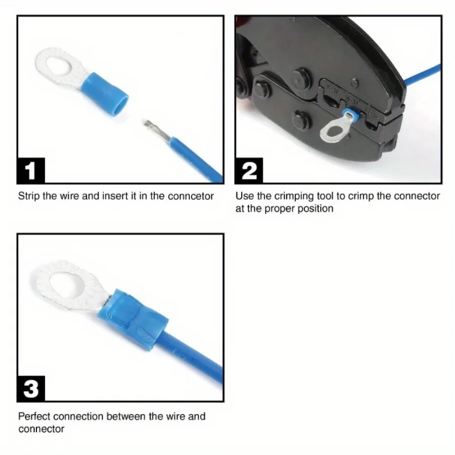 Kit de reparación eléctrica automotriz de 399 piezas, universal, en carcasa de plástico resistente