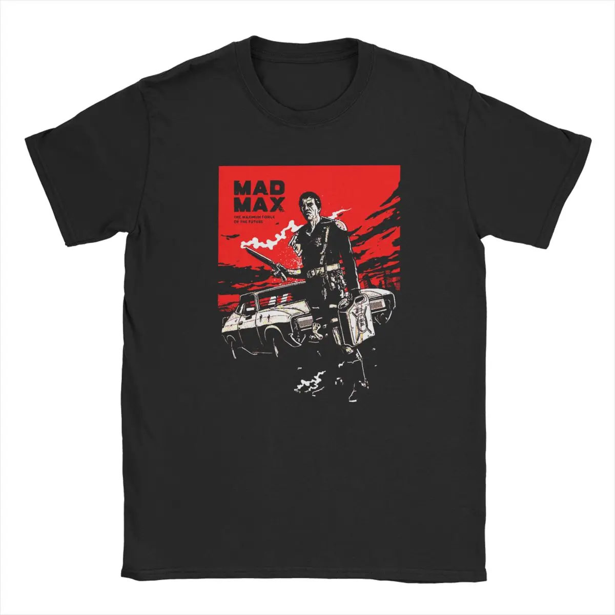 Men T-Shirt INTERCEPTOR Mad Max Casual Pure Cotton Tees Short Sleeve Tom Hardy T Shirt Crewneck Tops Plus Size