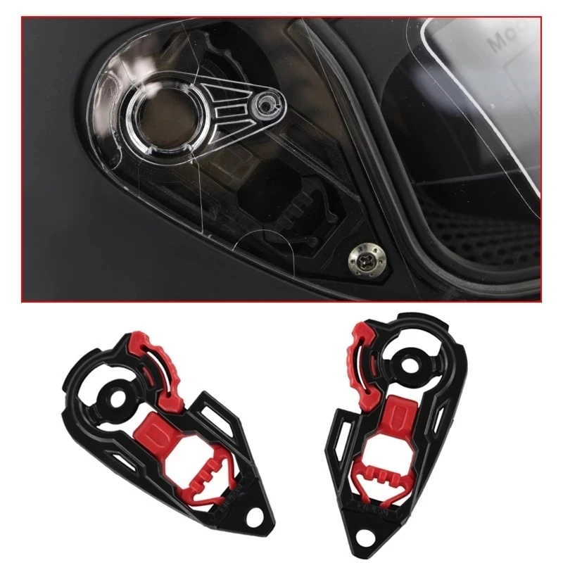 

Capacete K1 K3SV K5 PISTA Helmet Visor Gear Base Casco K3 K4 Parts Helmet Accessories Pivot Kit Base Plate With 4 Screw