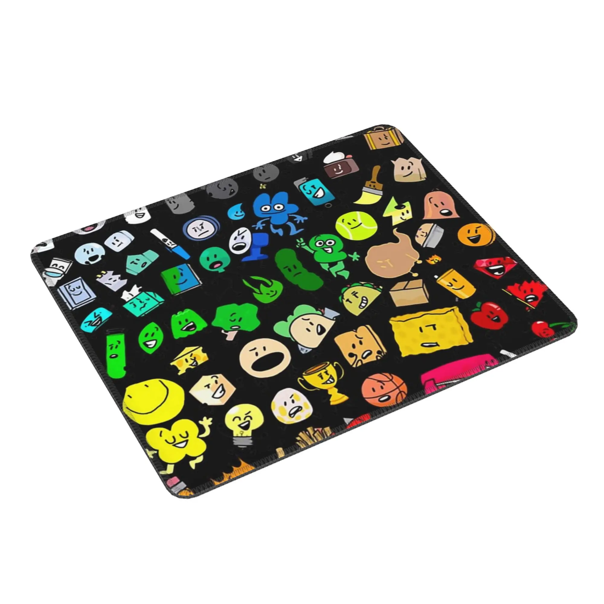 

BFDI Inanimate Insanity коврик для мыши компьютерная клавиатура коврик для мыши игровой ПК коврик для ноутбука офисные аксессуары настольные коврики