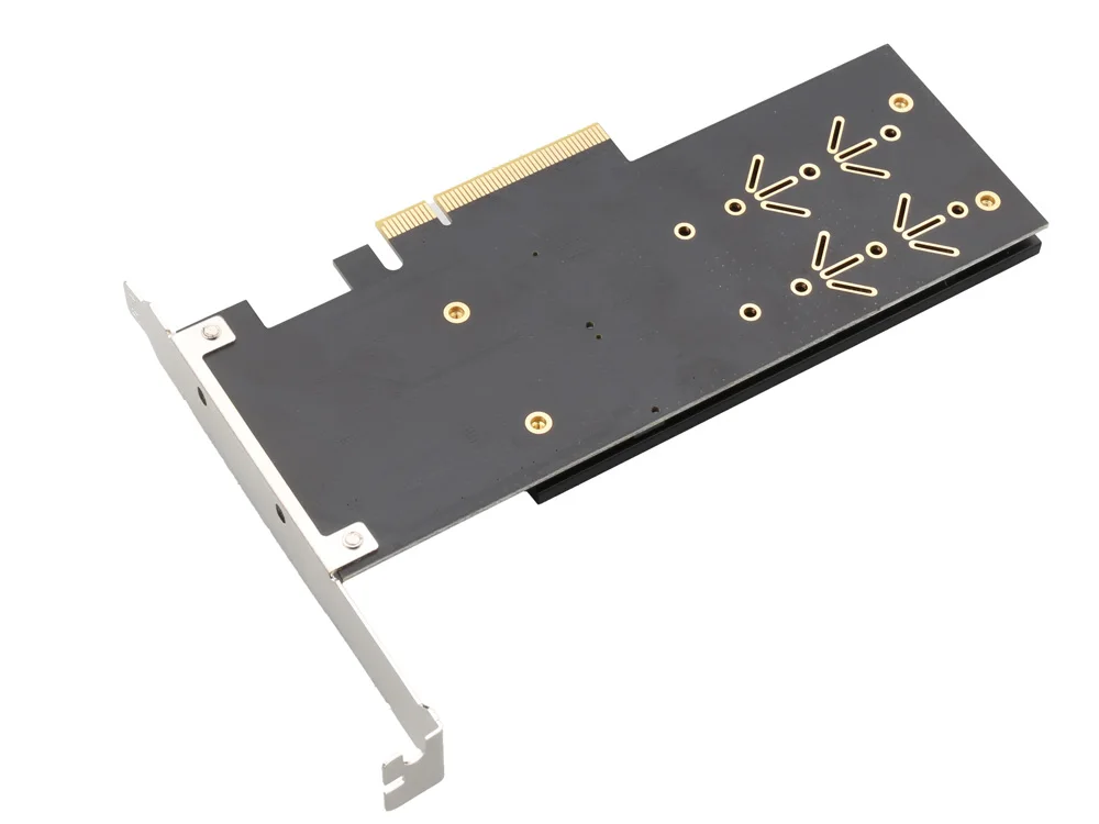 

Двойная карта адаптера SSD M.2 PCIe 4.0 PCIe3.1-8X на 2M.2 (M-Key) с поддержкой PCIe NVMe