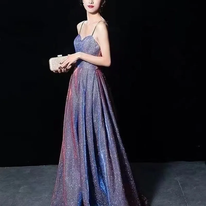 Tempérament ample jupe longue rayé décontracté Dr trajet Sle taille moyenne Princ Sve t-shirt fibre d'acétate motif géométrique