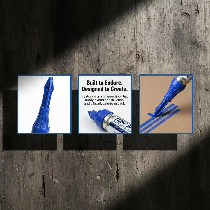 1PC Inkjet Water Color Positioning Pen Green Scribed Notebook New Woodworking Marker Pen....