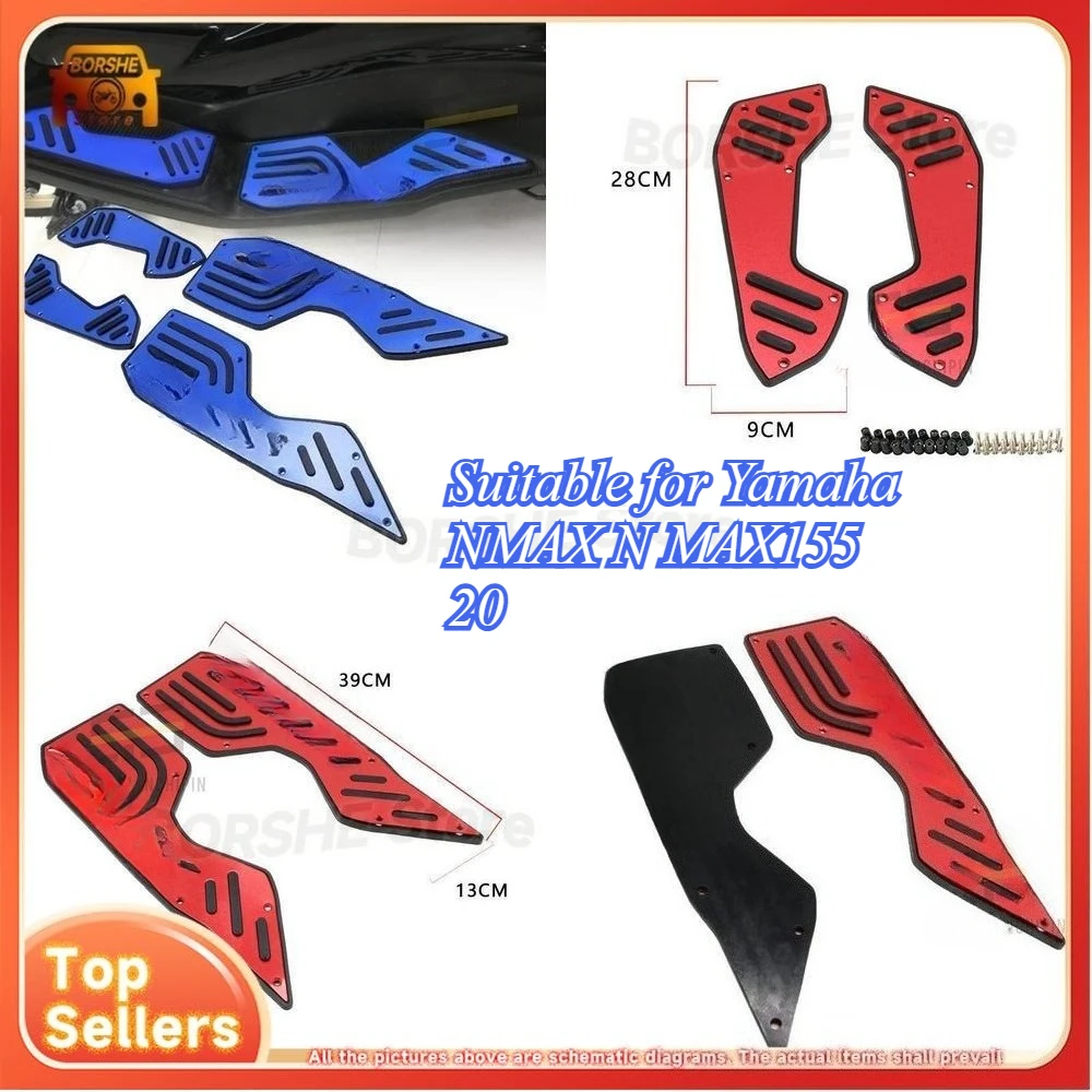 

Suitable for Yamaha NMAX N MAX155 20 Model Modification CNC Aluminum Footrest Anti Slip Foot Peg