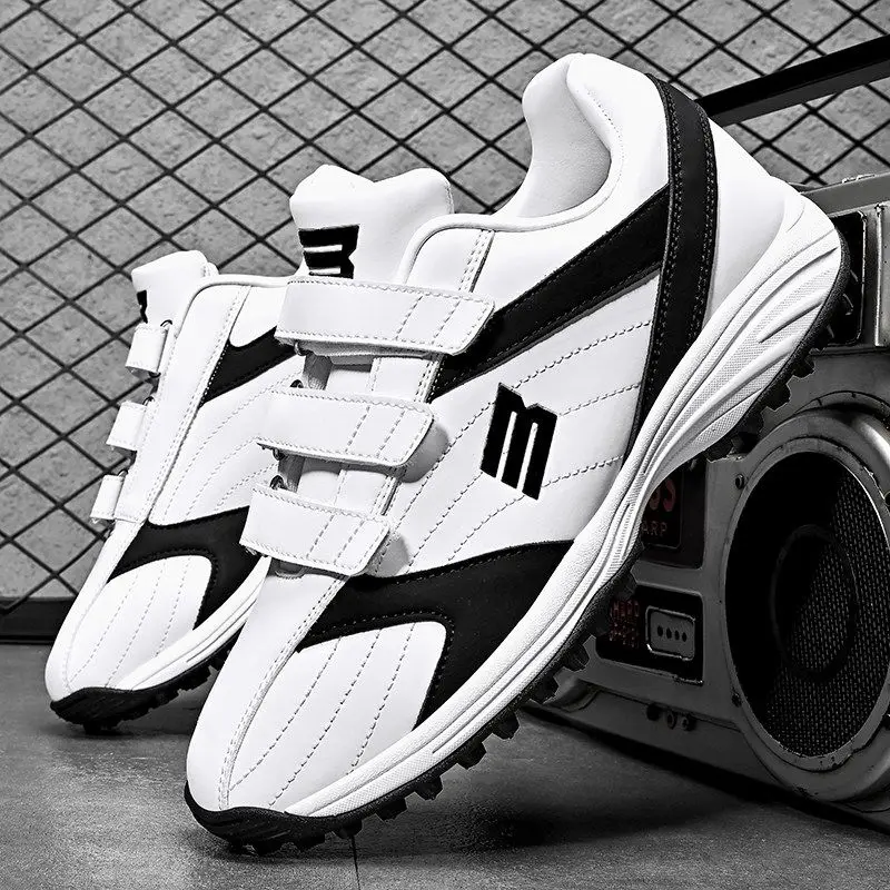 2026 New Arrival Men Baseball Shoes Hook & Loop Competition Sport Shoes Unisex Sports Shoes Man Outdoor Lawn Baseball Shoe Man