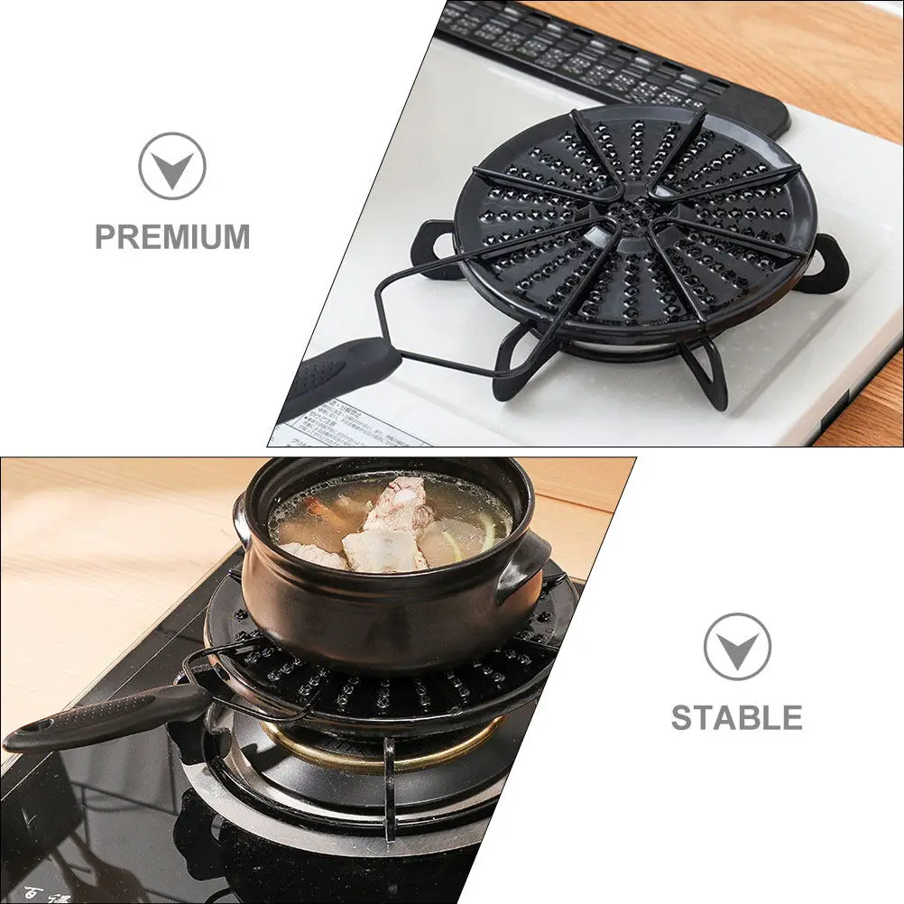 Heat Diffuser Induction Plate Premium Metal Cooktop Adapter Plate for Gas Stove Electric Stove Glass Cooktop Heat Converter Disk