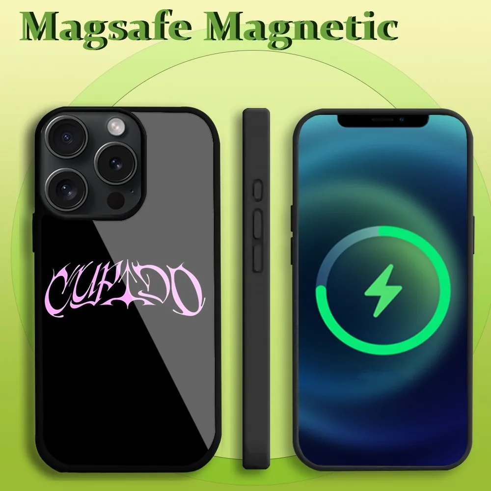 Tini stoessel  Phone Case For iPhone 11 12 13 14 15 Pro Maafe Magnetic Wireless Charging Coverx Plus