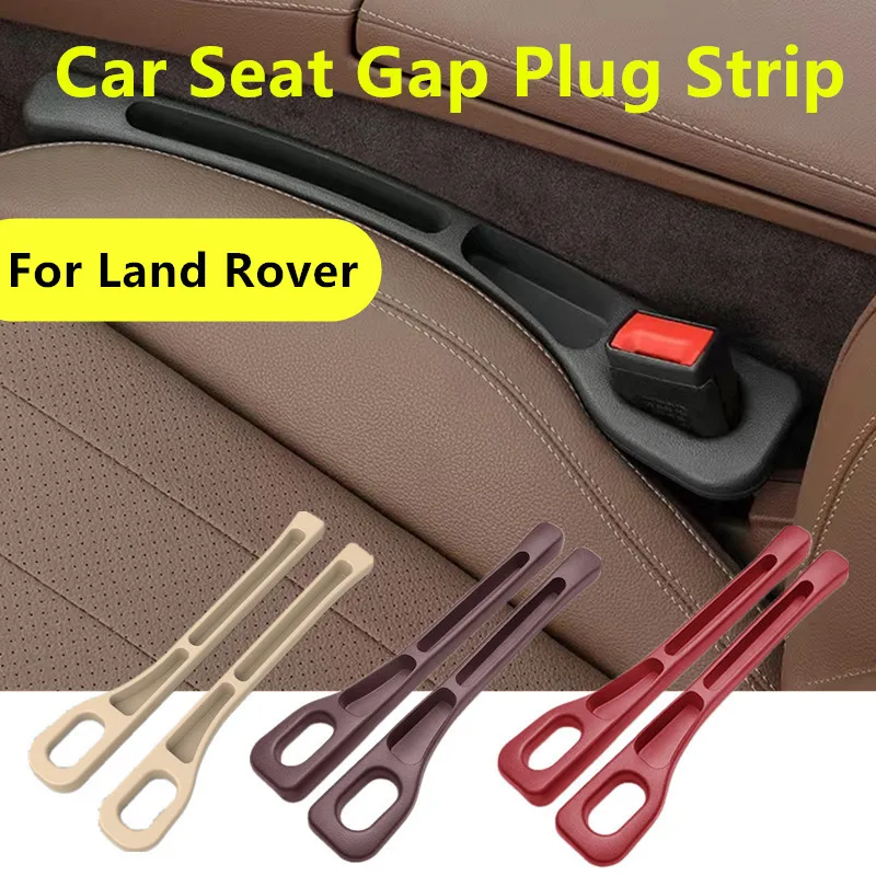 PU Car Seat Crevice Filling Storage Organizer Leak-Proof Sealing Strip Tools For Land Rover Range Rover Discovery 3 4 Freelander