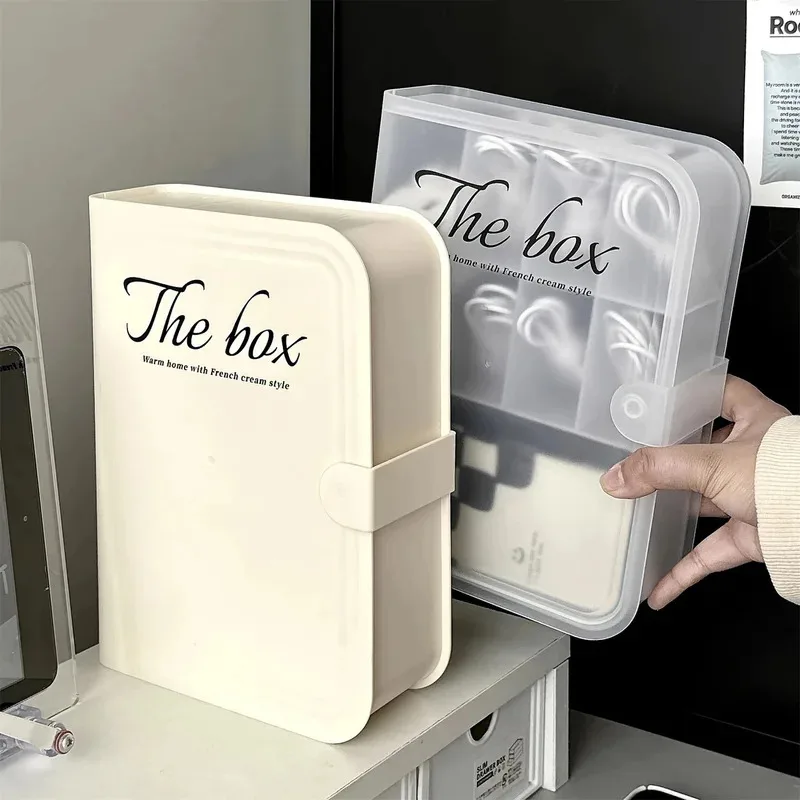 Power Cord Organizer Desktop Cable Management Storage Box for Phone Case Charger Plugs and Data Cables Headphone Storage Box