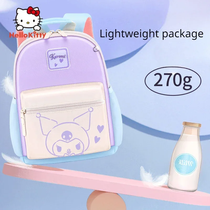 Sanrio Hello Kitty Schoolbag for Primary School Girls Clow M 2023 New Hellokitty Cinnamoroll Babycinnamoroll Children\'s Backpack