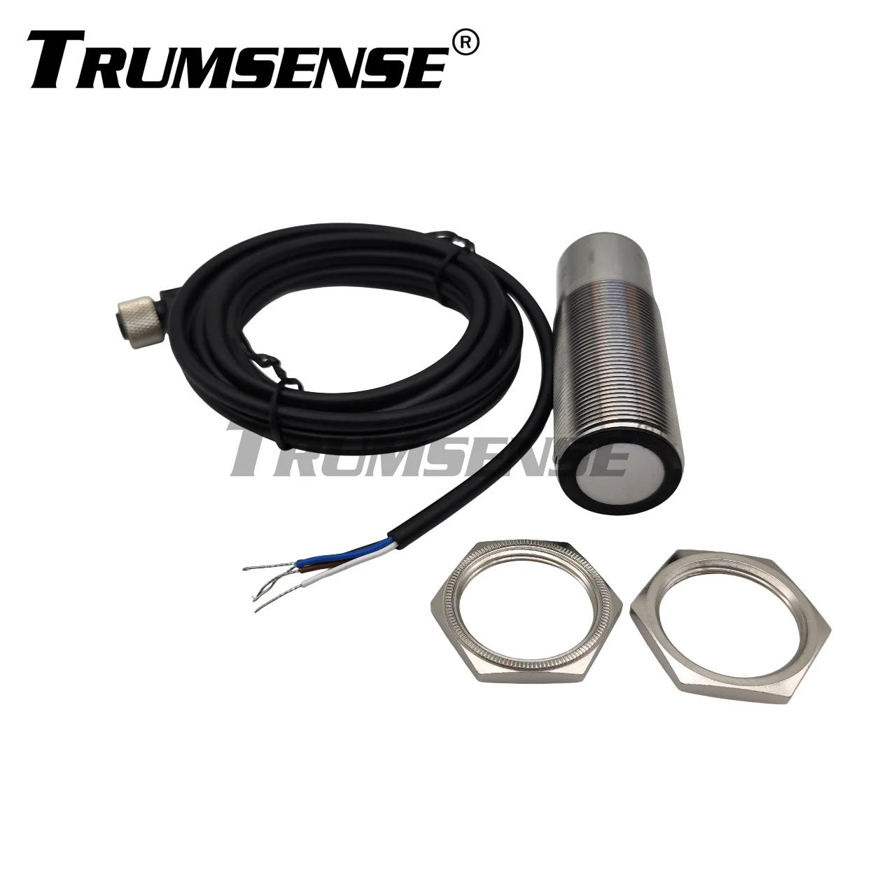 Trumsense 15 tot 200 cm bereik PNP-uitgang 112 Khz M30 TPT112F30TRP2000 Ultrasone afstandsmeetsensor 15 tot 30 V DC-vermogen