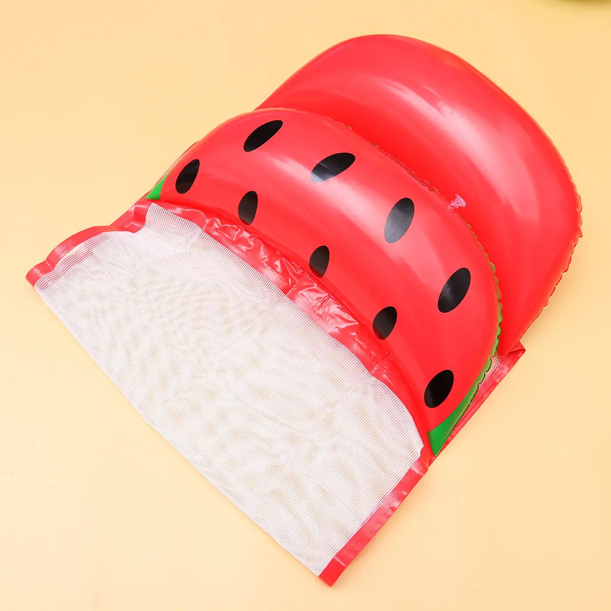 1Pcs Inflatable PVC Water Floating Bed Large Area Summer Swimming Pool Mat Mesh Design Ergonomic Backrest Floating Lounge