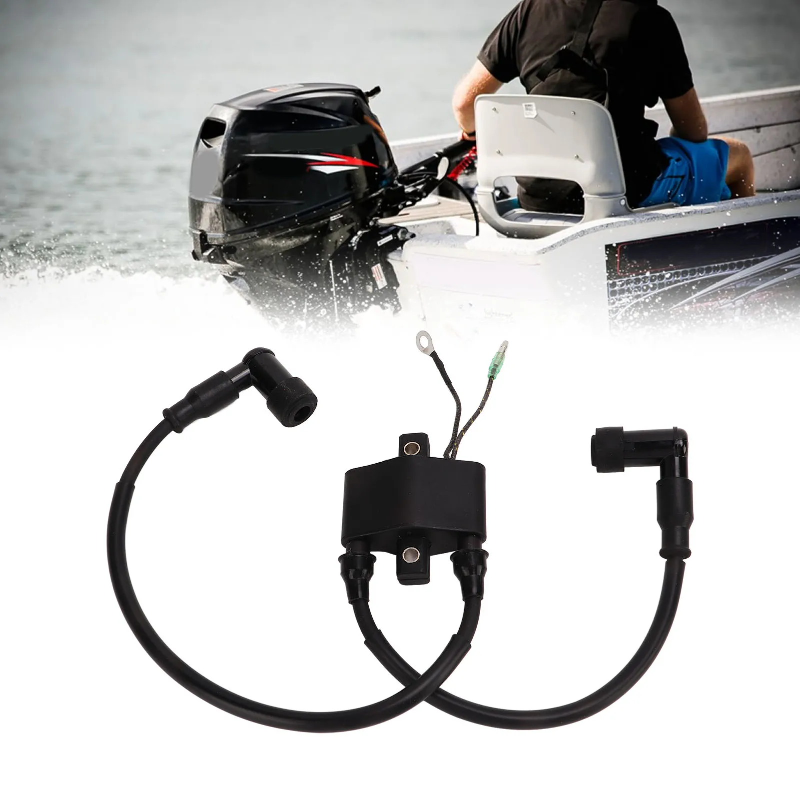 ملف الإشعال الخارجي 3A0 06048 1 3A0 06040 1 بديل لـ NS25C2 NS25C3 لـ TOHATSU 25 30 HP ملف الإشعال الخارجي الجديد #4