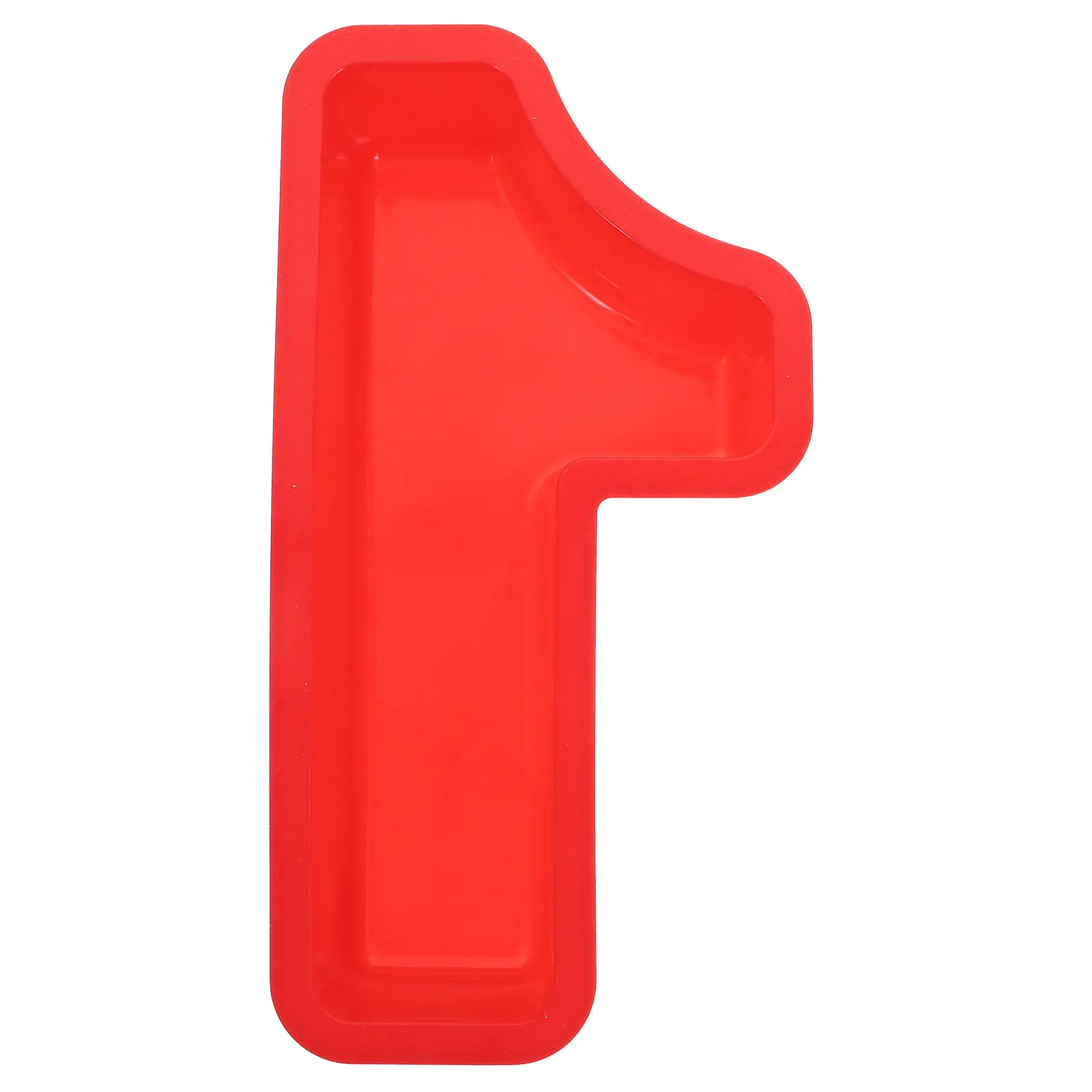 

Silicone Cake Mold Red Number Tins for Baking Tools Kids Household DIY Kitchen Small Chocolate molds gifts birthdays cake