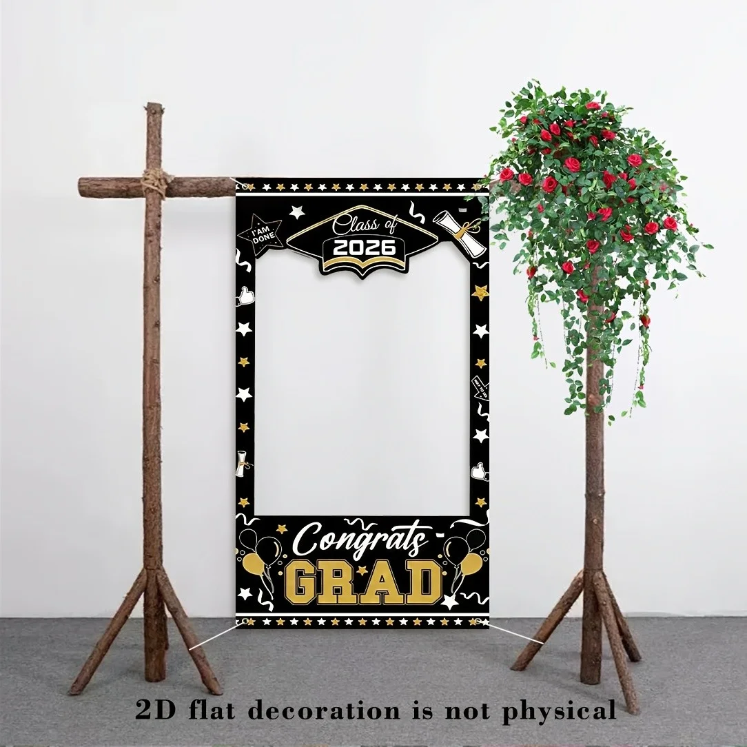 Bannière de porte plate 2D 1 p - Photo Booth Frame avis et prix