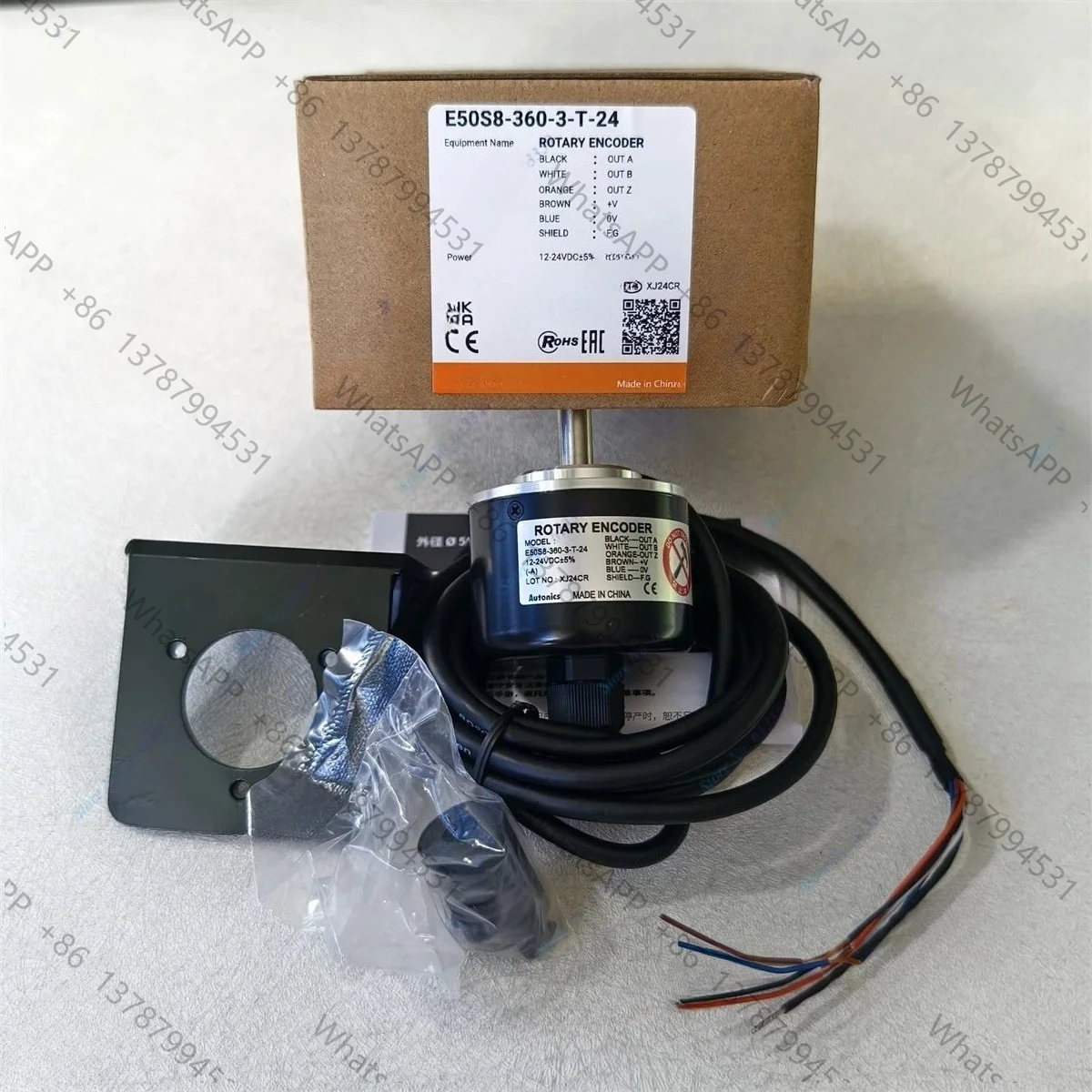 E50S8-100-3-T-24  E50S8-200-3-T-24 360 500 600 AUTONICS New Original  Rotary Encoder