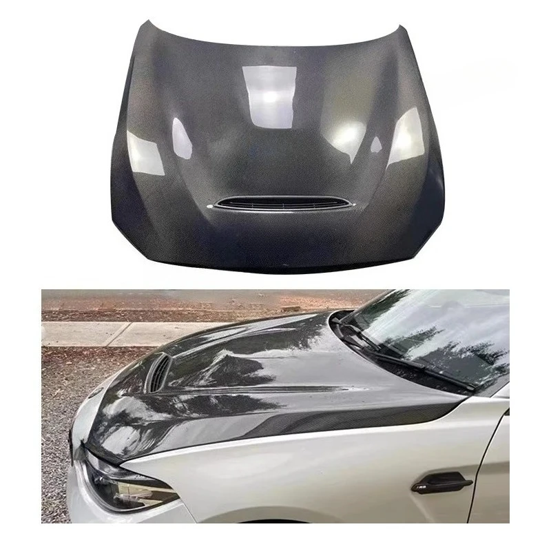 

Customized High Quality Black GTS Style Carbon Fiber Bonnet Hood For BMW 2 Series M235i F20 F21 F22 F23 F87 M2 Engine Hood Cover